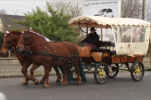 Calèche pour Noël à Granville